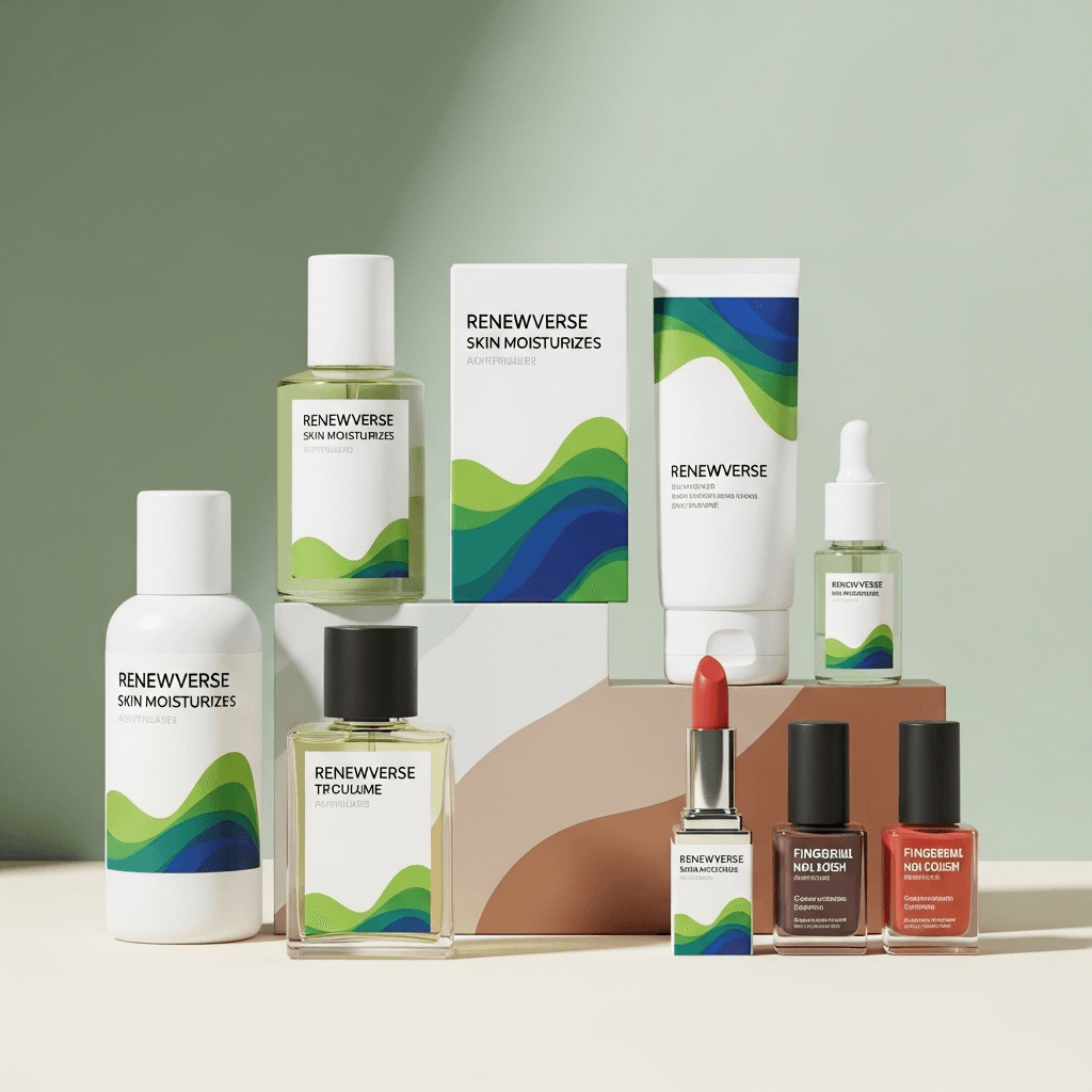 Cosmetics application background